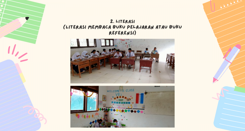 Literasi Membaca Buku Pelajaran atau Buku Referensi